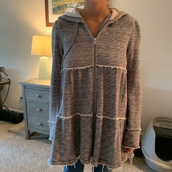 Free People Tops - Free People Tiered Trapeze Zip